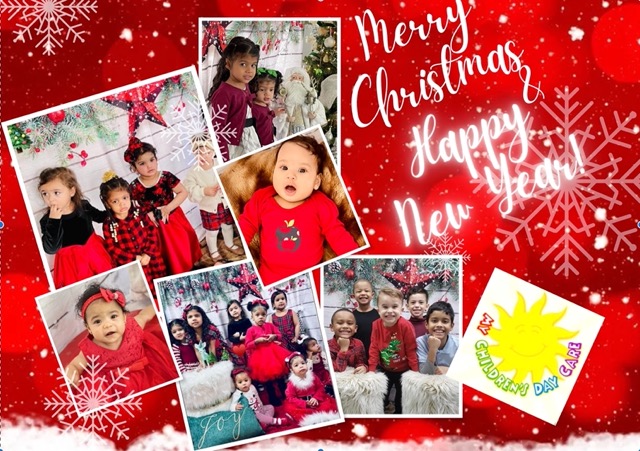 Merry Christmas and Happy 2023 From My Childrens Day Care
